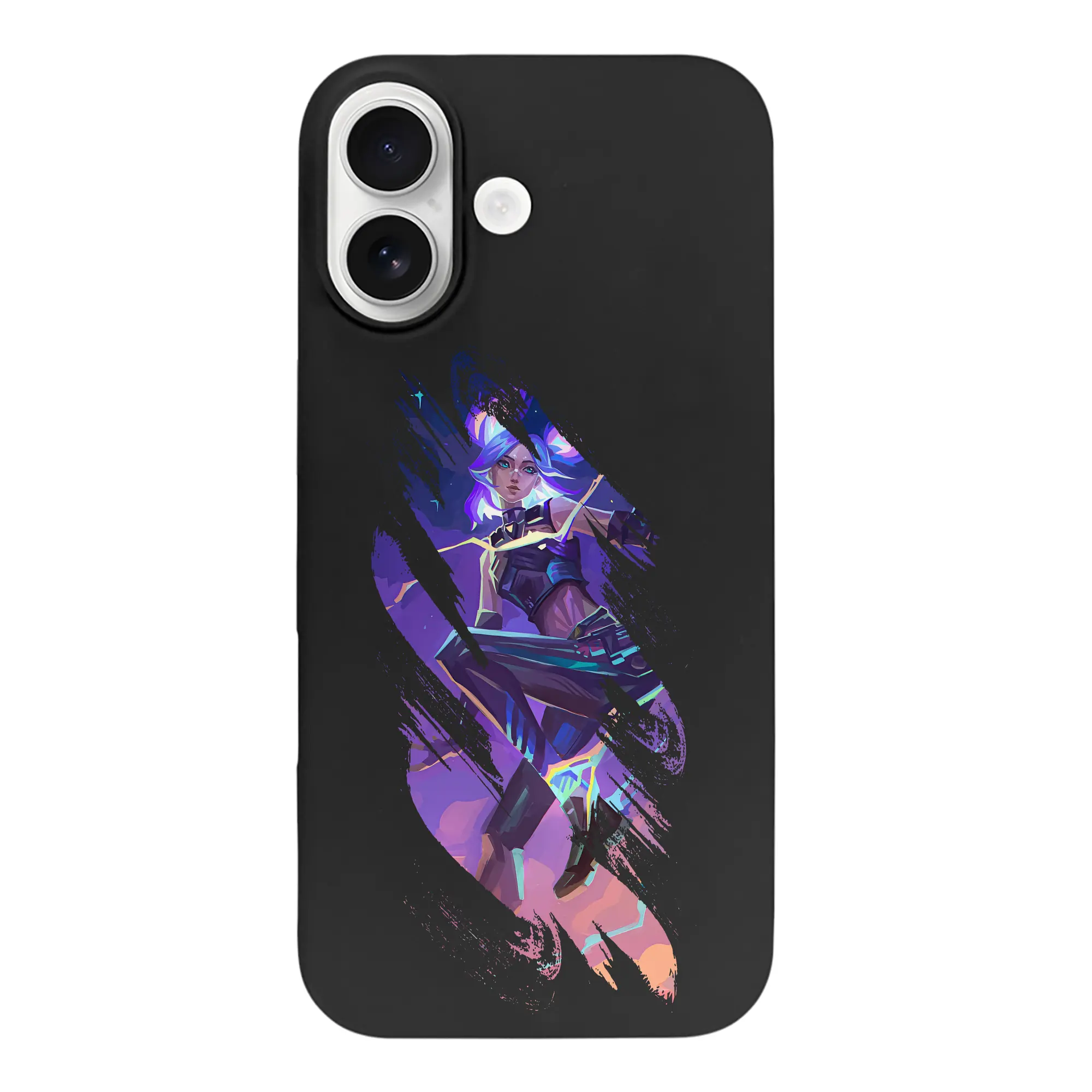 VALORANT グッズ,ネオン - iPhone 17 シリーズ シリコンケース 薄型 耐衝撃 指紋防止 ソフトタッチカバー 精密フィット 傷防止 保護ケース iPhone 17/17 Air/17 Pro/17 Pro Max 対応